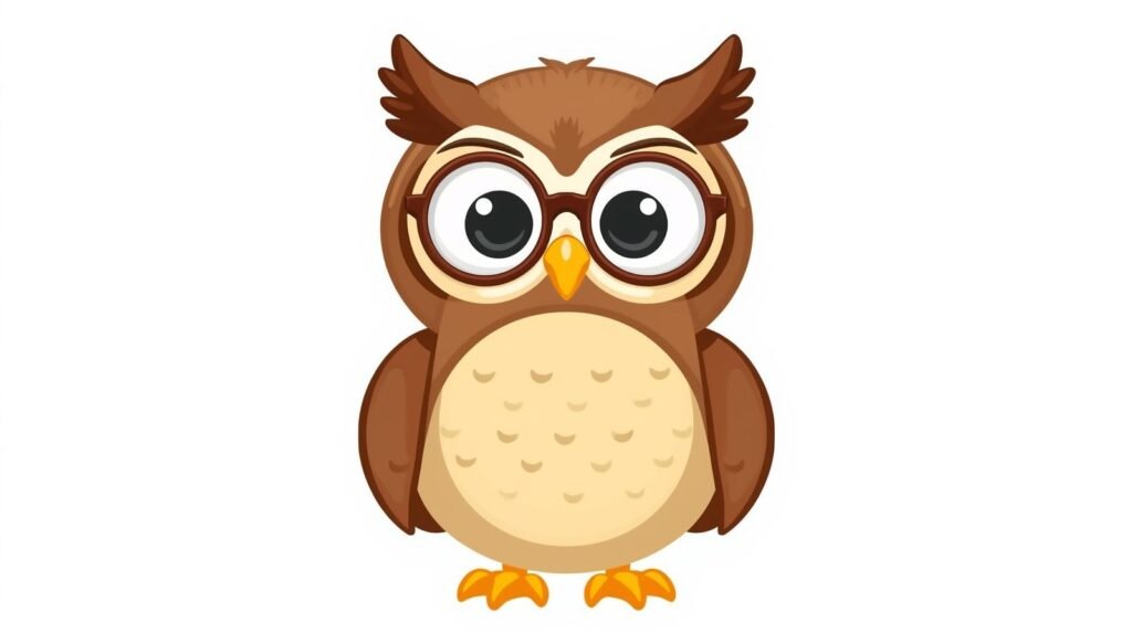 corujinha luna ensinando alimentação saudável