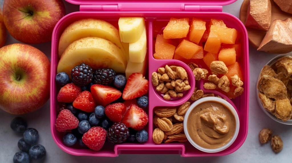 exemplo de lancheira saudável infantil