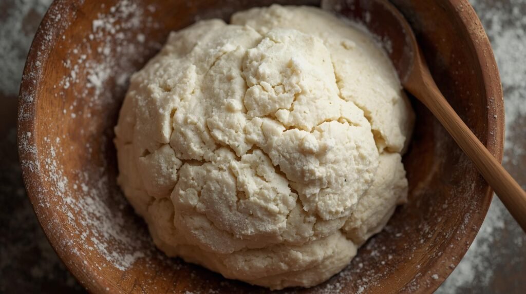 preparo da massa de pizza de couve flor saudável