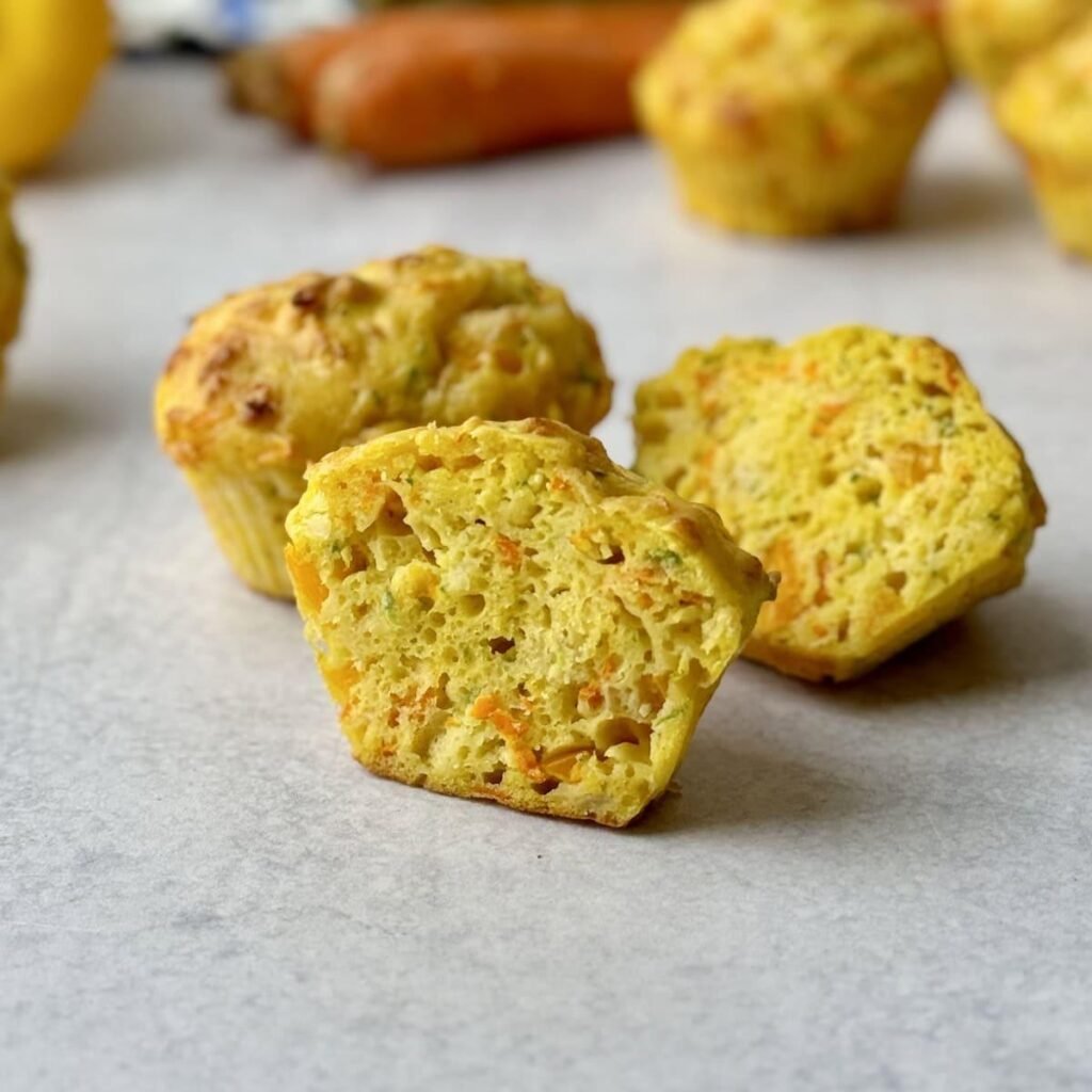 bolinho de legumes para crianças assado