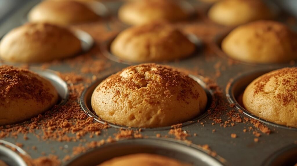 bolinho de banana saudável pronto para crianças